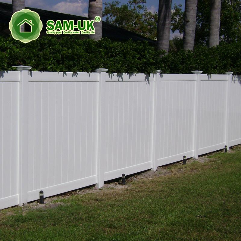 PVC Privacy fence