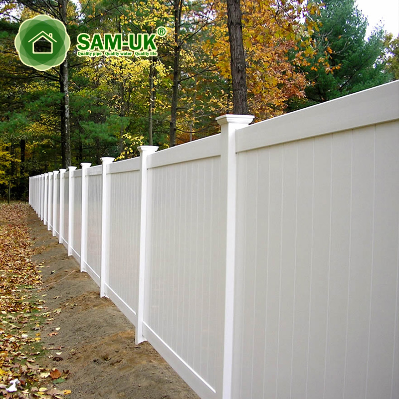 PVC Privacy fence