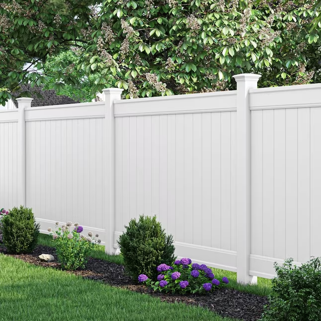 PVC Privacy fence
