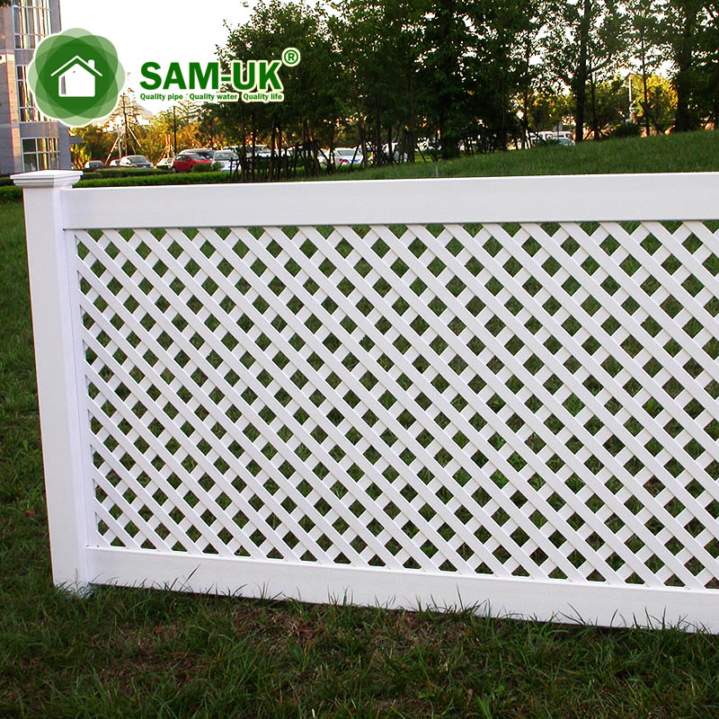 PVC Latice fence