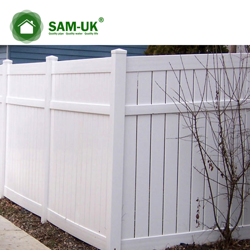 PVC Semi-Privacy fence